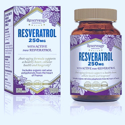 Reserveage Nutrition Organic Resveratol Vegetarian Capsules 250mg, 120 ct -  Fred Meyer